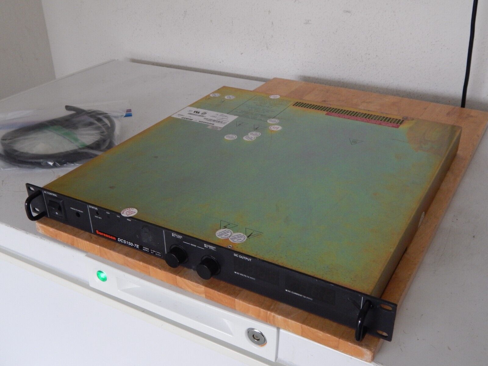 Sorensen DCS150-7E M9C (GPIB) DC Power Supply, 150 V,7 A,1050W, WRNTY Sorensen DCS150-7E M9C (GPIB) DC Power Supply, 150 V,7 A,1050W, WRNTY